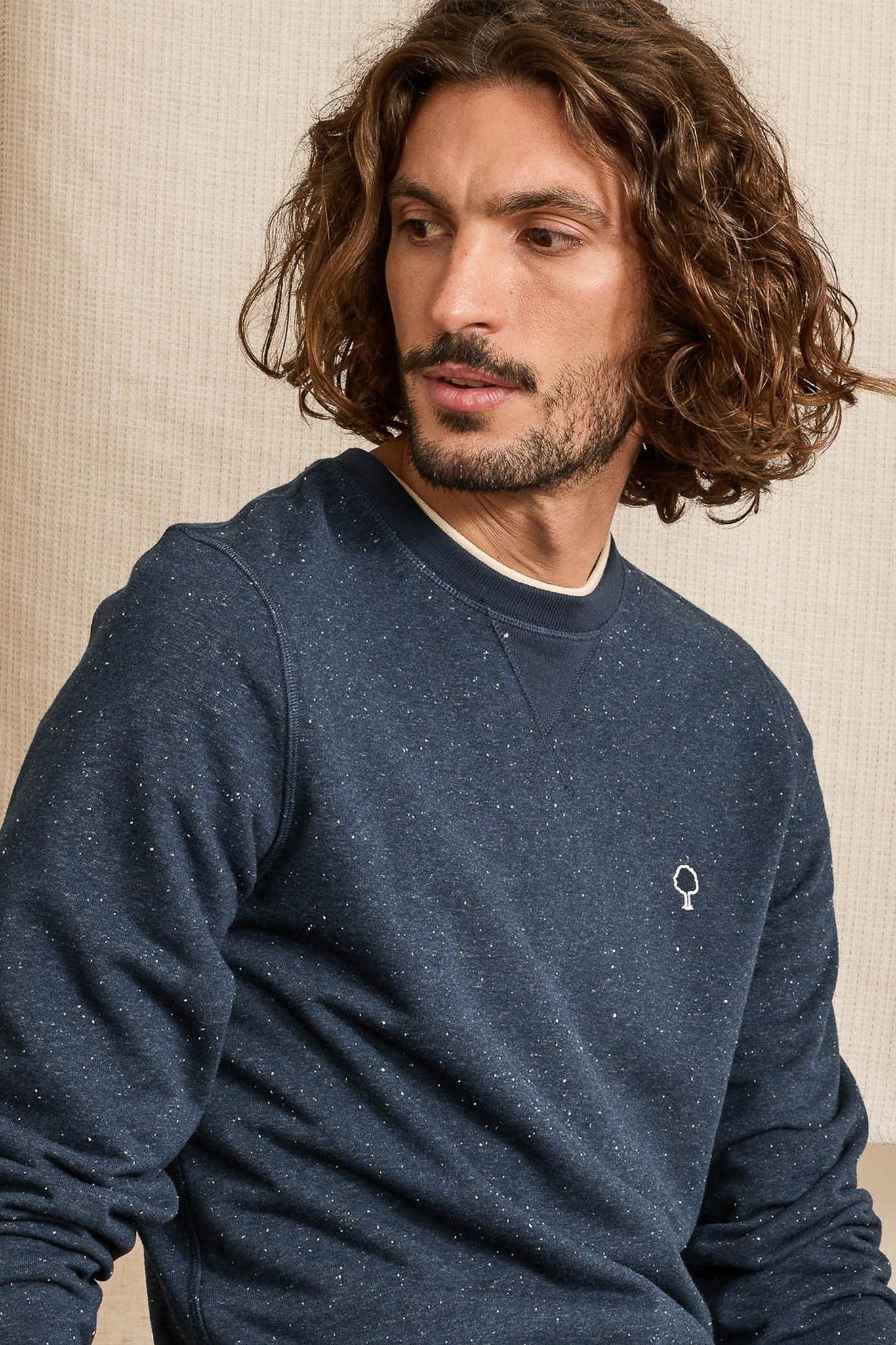 FAGUO - Donon Sweat Cotton - Navy - BACKYARD