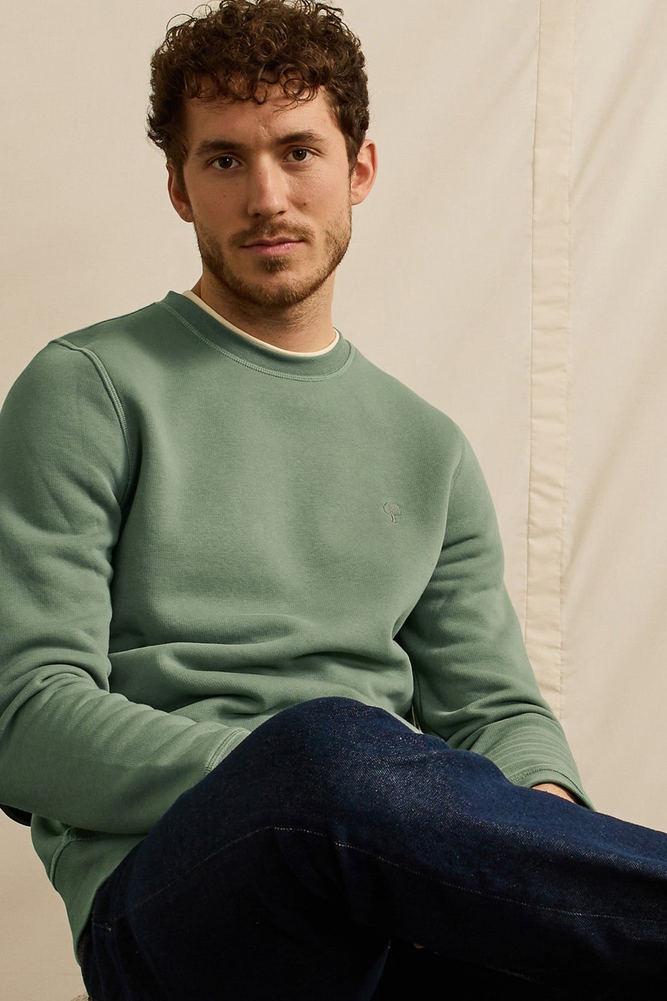 FAGUO - Donzy Sweat Knit - Dark Lichen - BACKYARD