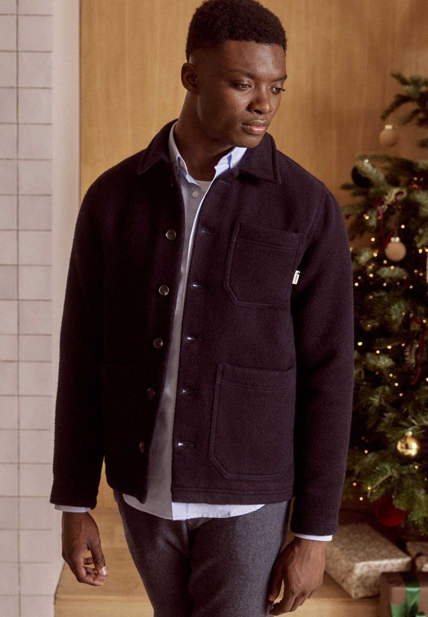 FAGUO - Lorge Outerwear Woven - Navy - BACKYARD