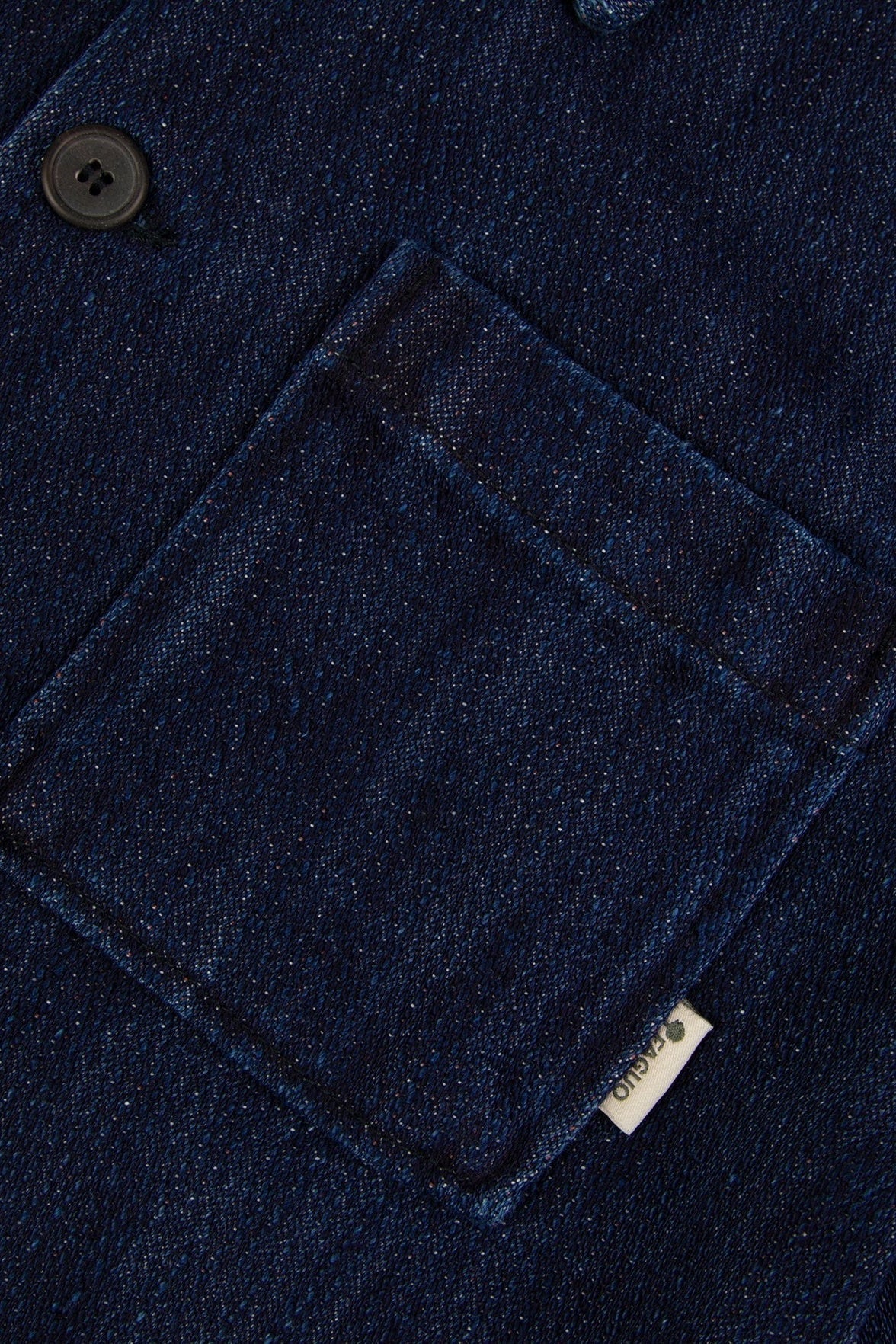 FAGUO-Lorge Outerwear Woven-Blue Foncé-BACKYARD