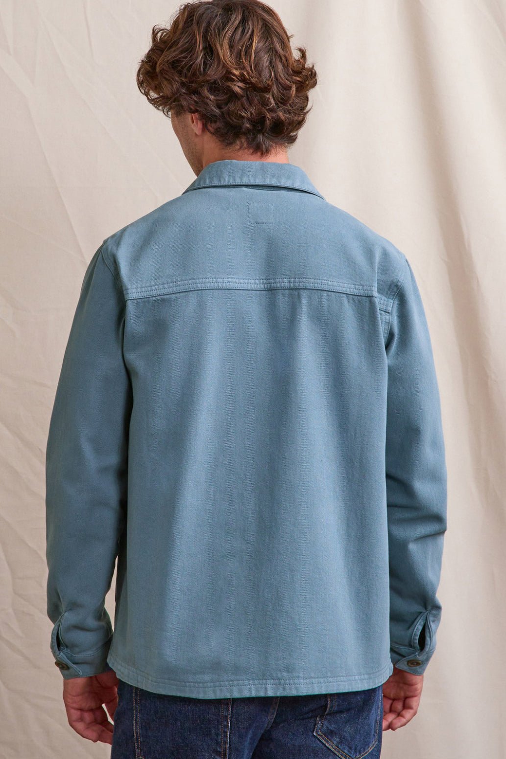 FAGUO - Lorge Outerwear Woven - Blue - BACKYARD