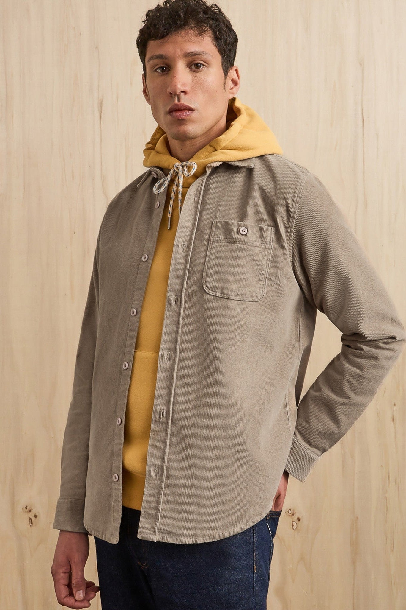 FAGUO - Onca Shirt Woven - Light Beige - BACKYARD