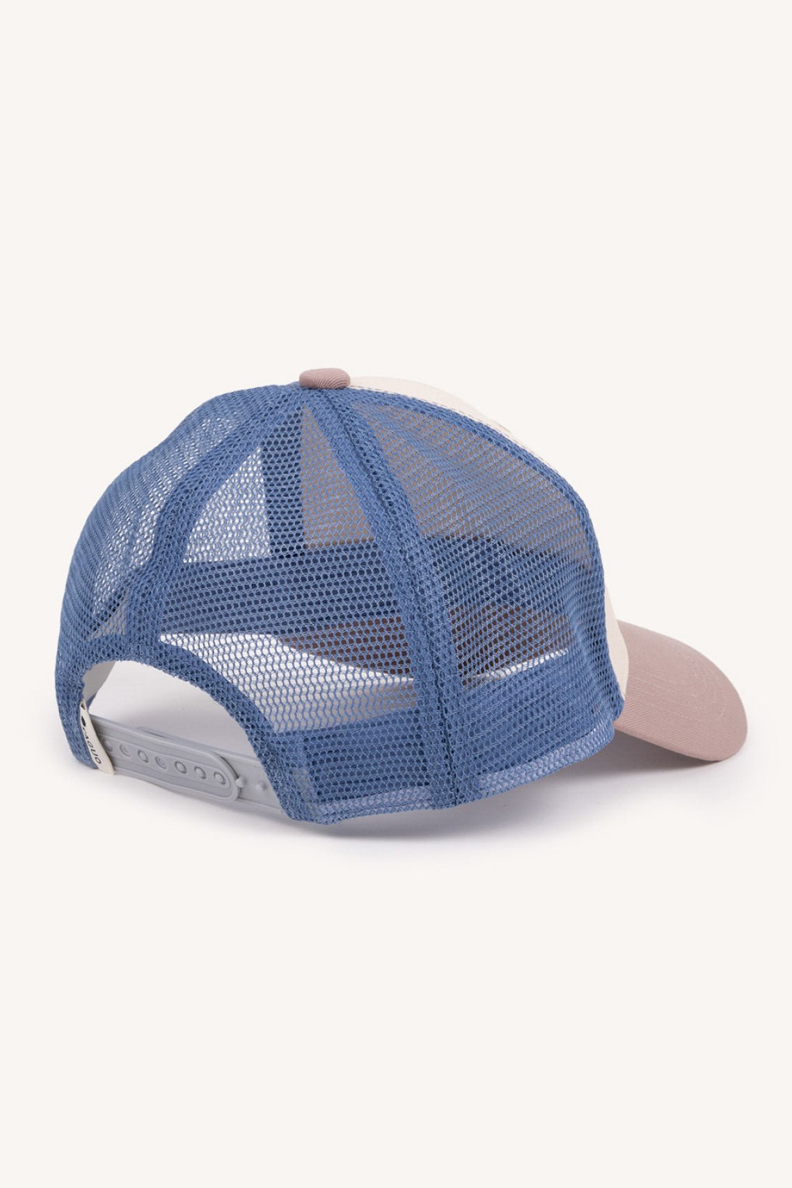 FAGUO - Trucker Cap Heads Woven - Ecru Purple - BACKYARD