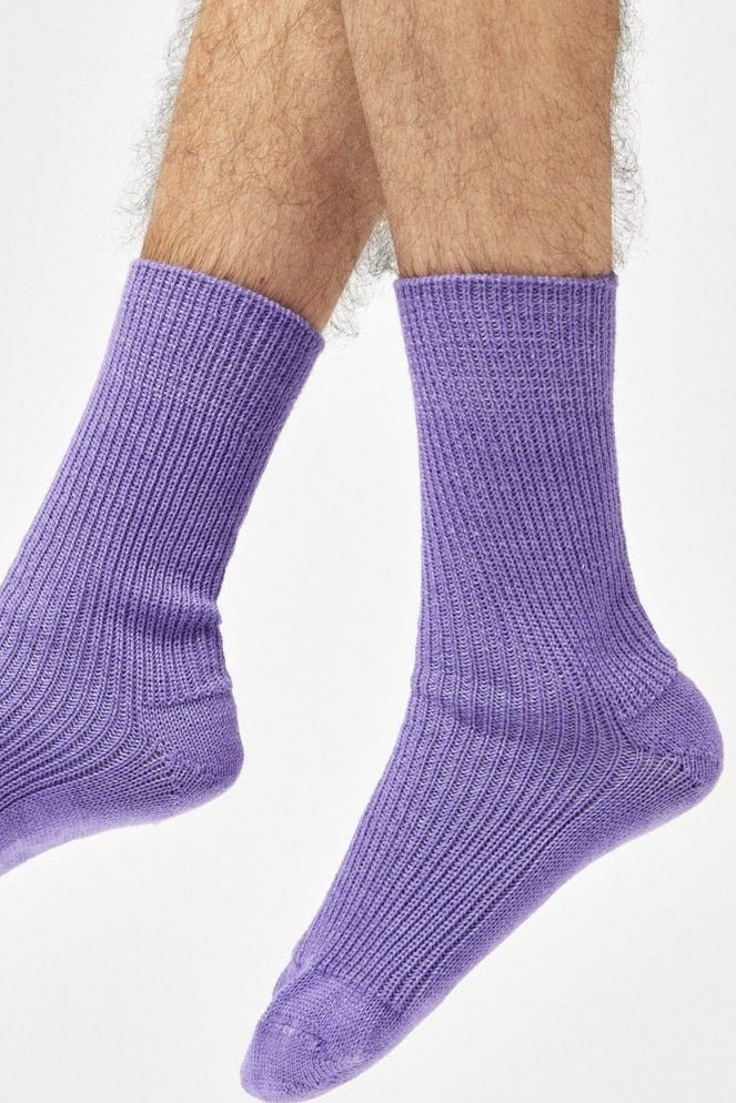 FERDINAND-Muji Socks-Purple-BACKYARD