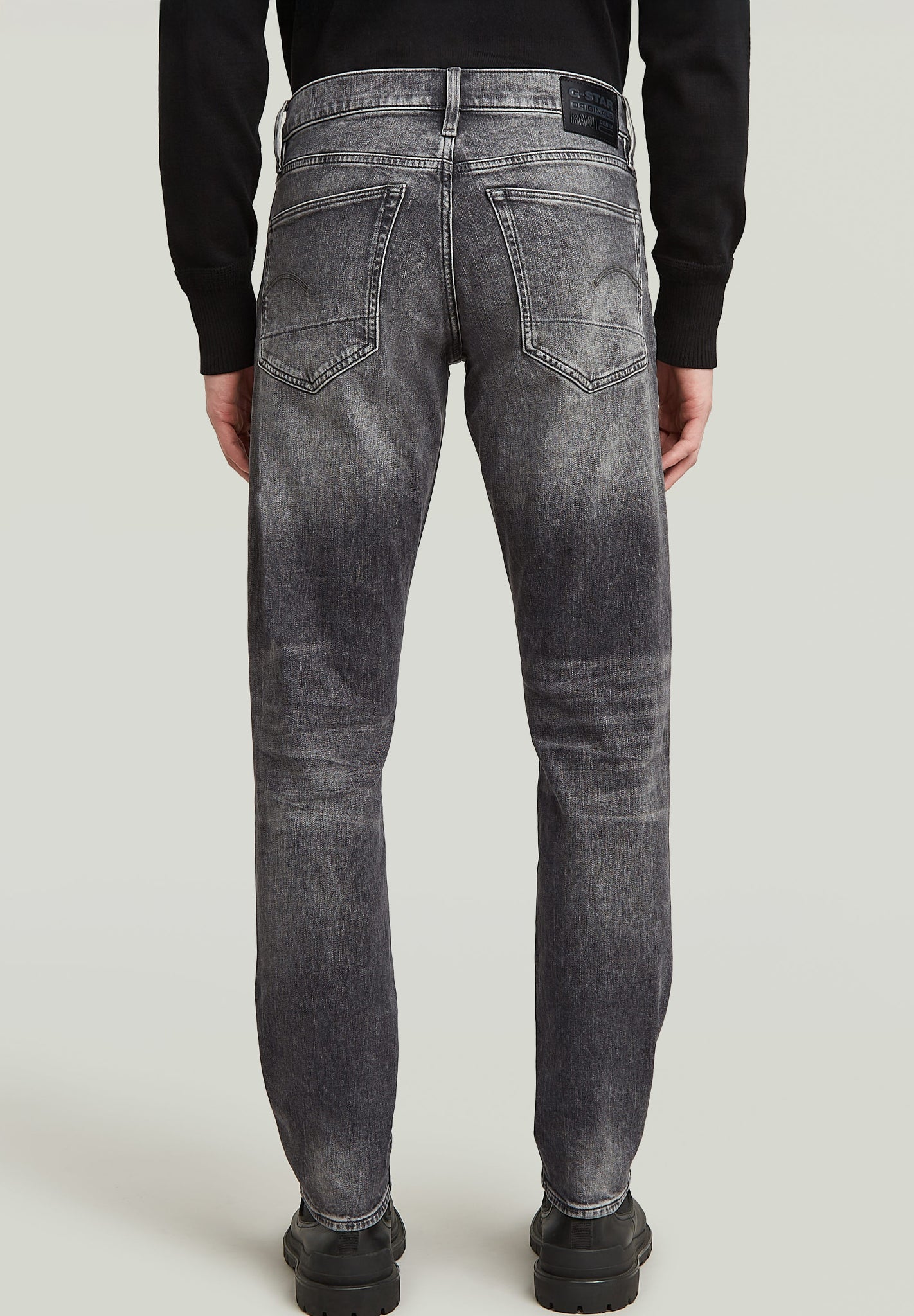 G - STAR - 3301 Regular Tapered - Faded Bullit - BACKYARD