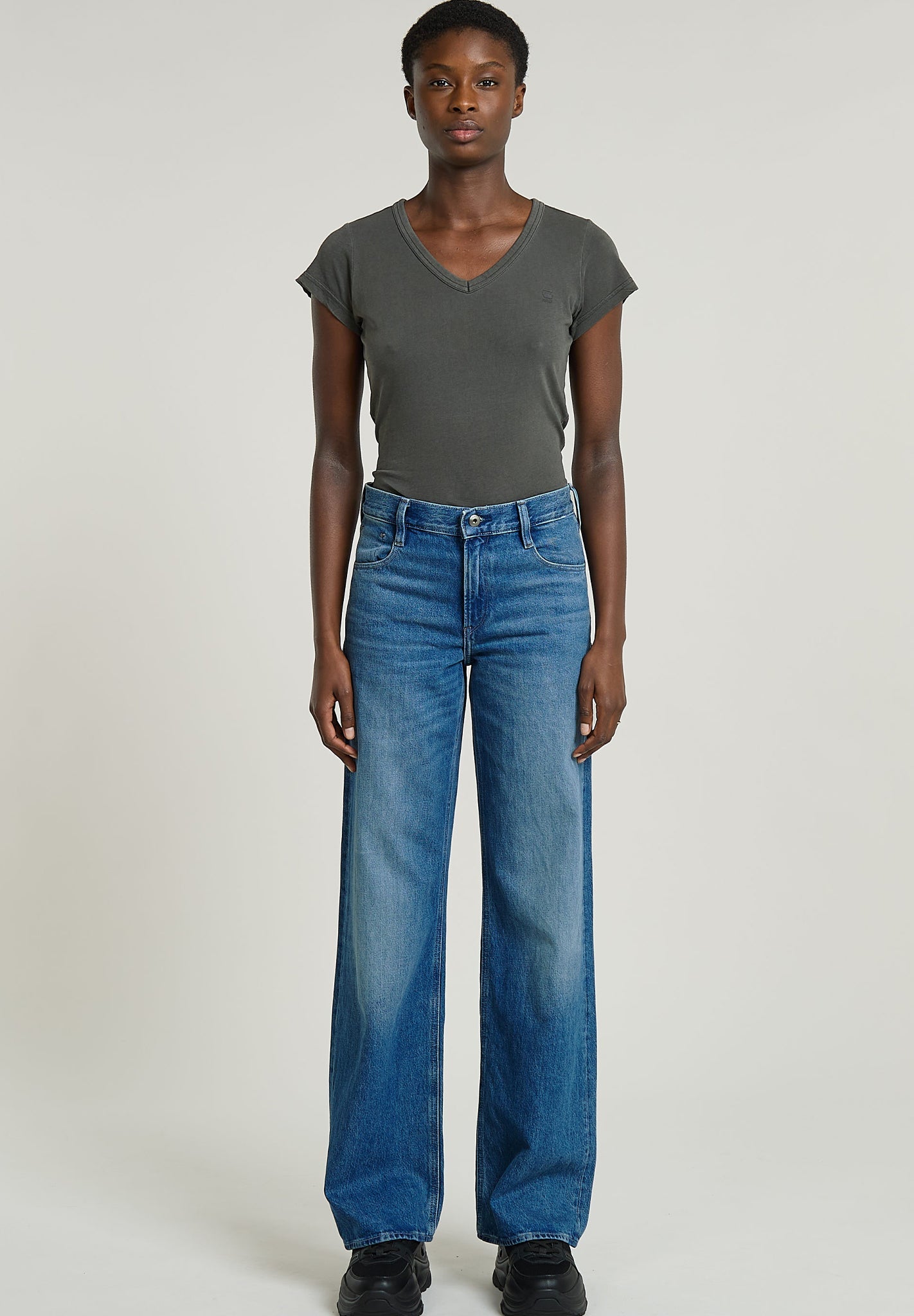 G - STAR - Judee Loose Wmn - Faded Harbor - BACKYARD