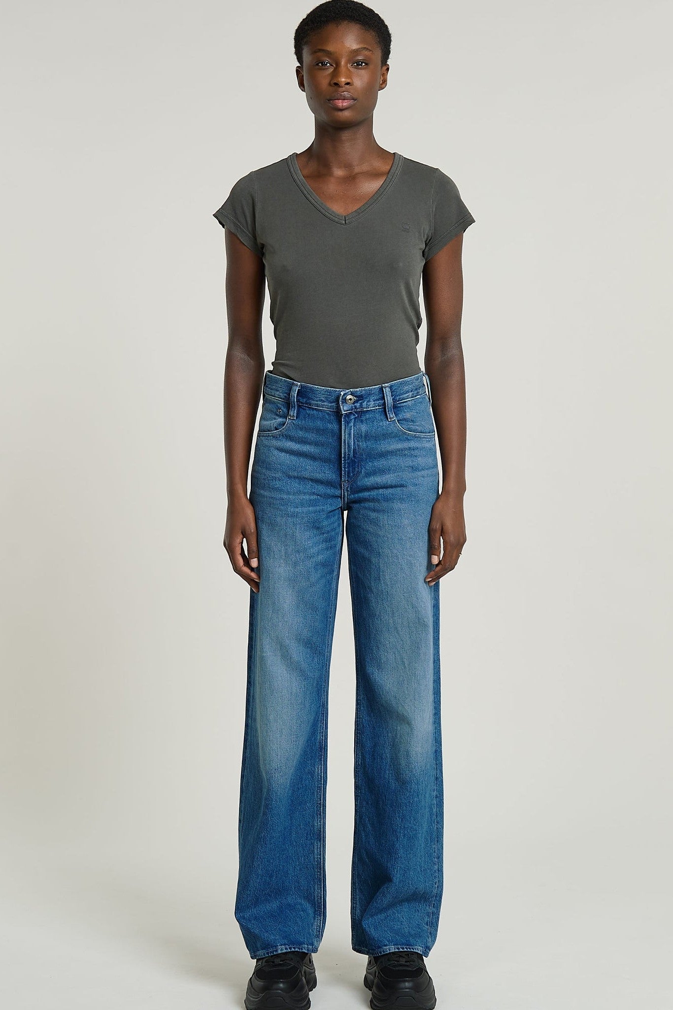 G - STAR - Judee Loose Wmn - Faded Harbor - BACKYARD