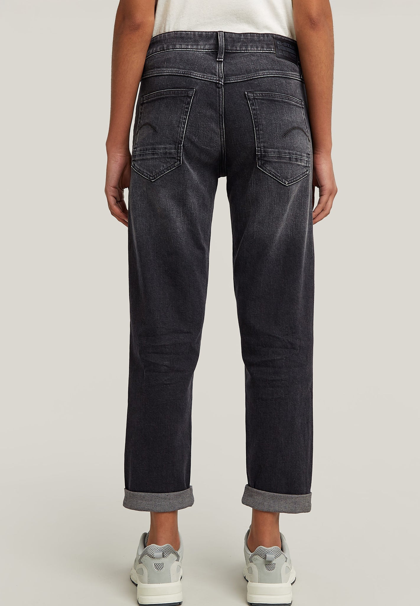 G - STAR - Kate Boyfriend Wmn - Vintage Basalt - BACKYARD