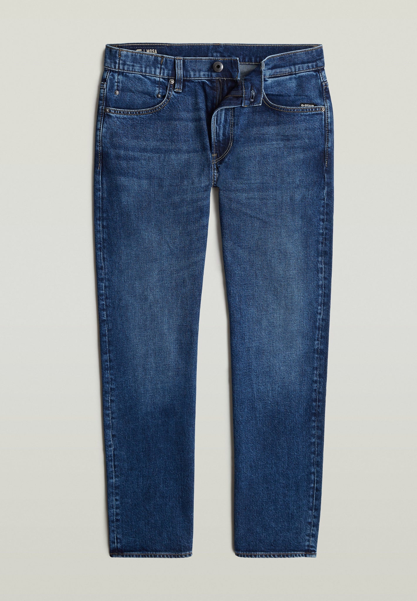 G - STAR - Mosa Straight - Faded Atlantic Ocean - BACKYARD