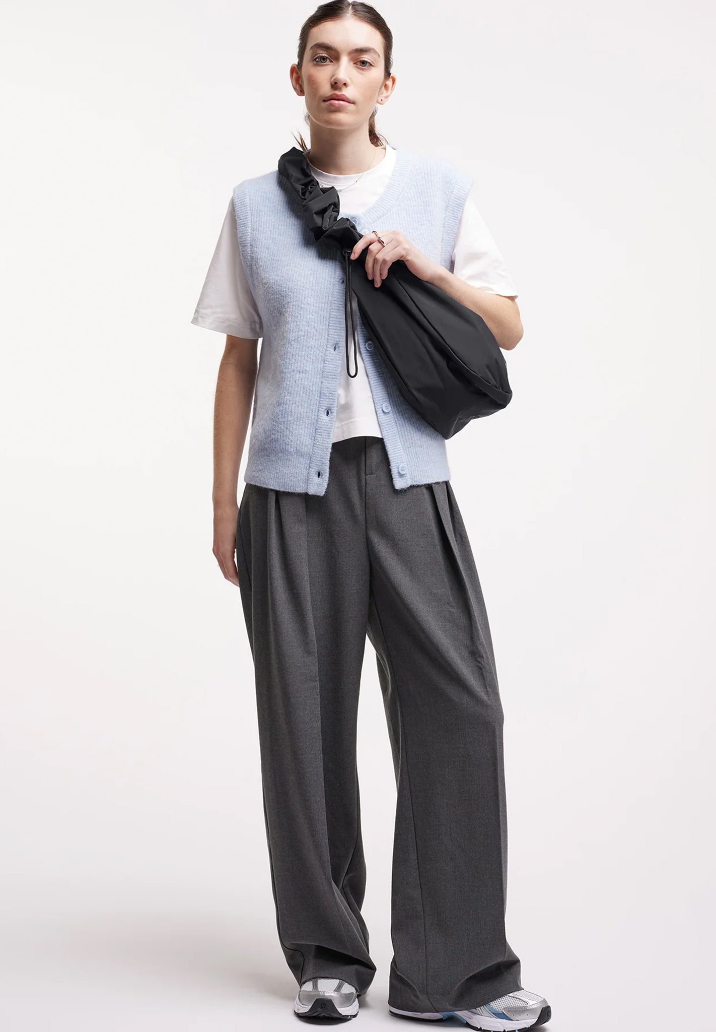 GOT BAG - Moon Bag Ruffle - Black - BACKYARD