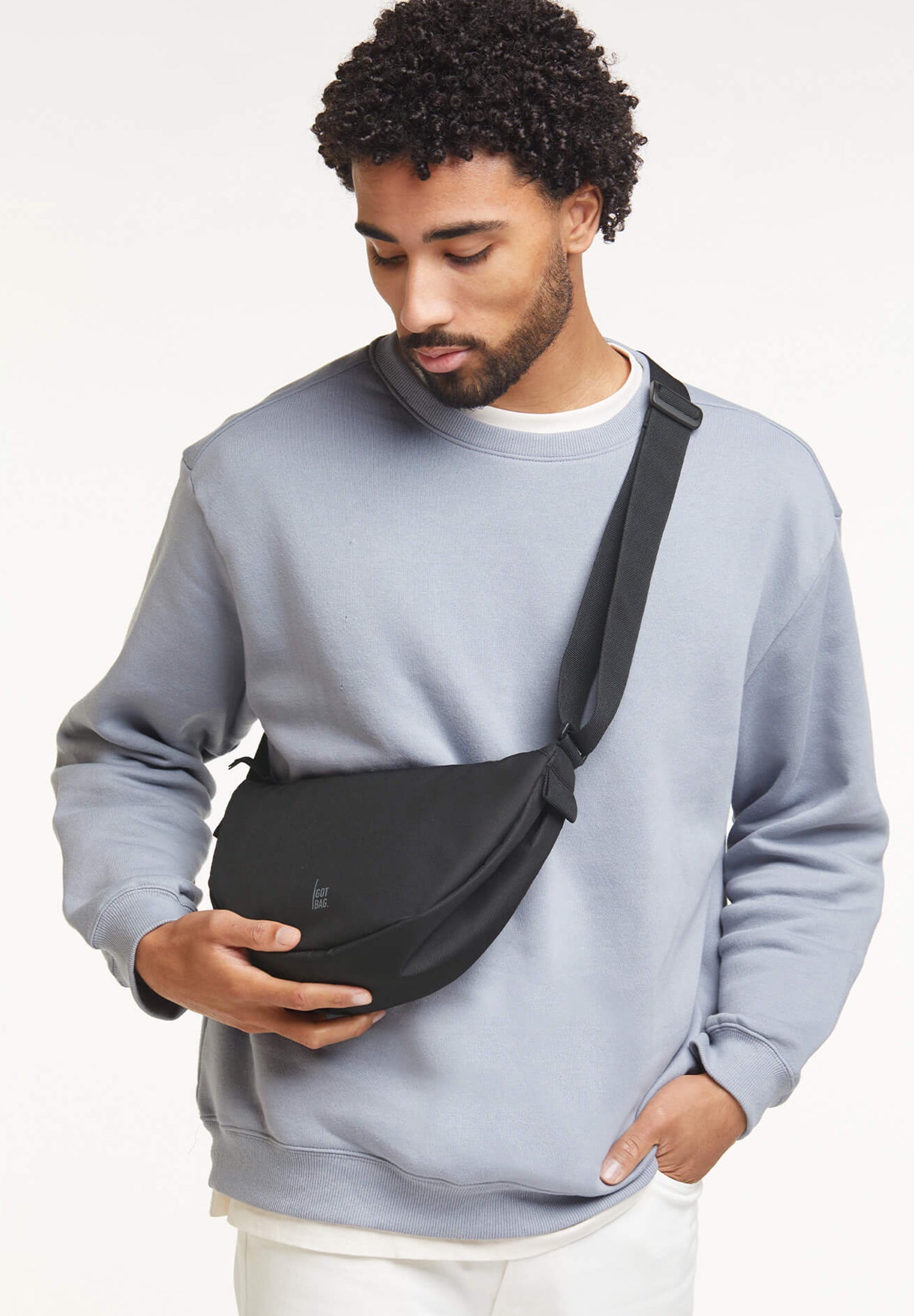 GOT BAG - Moon Bag Small - Black - BACKYARD