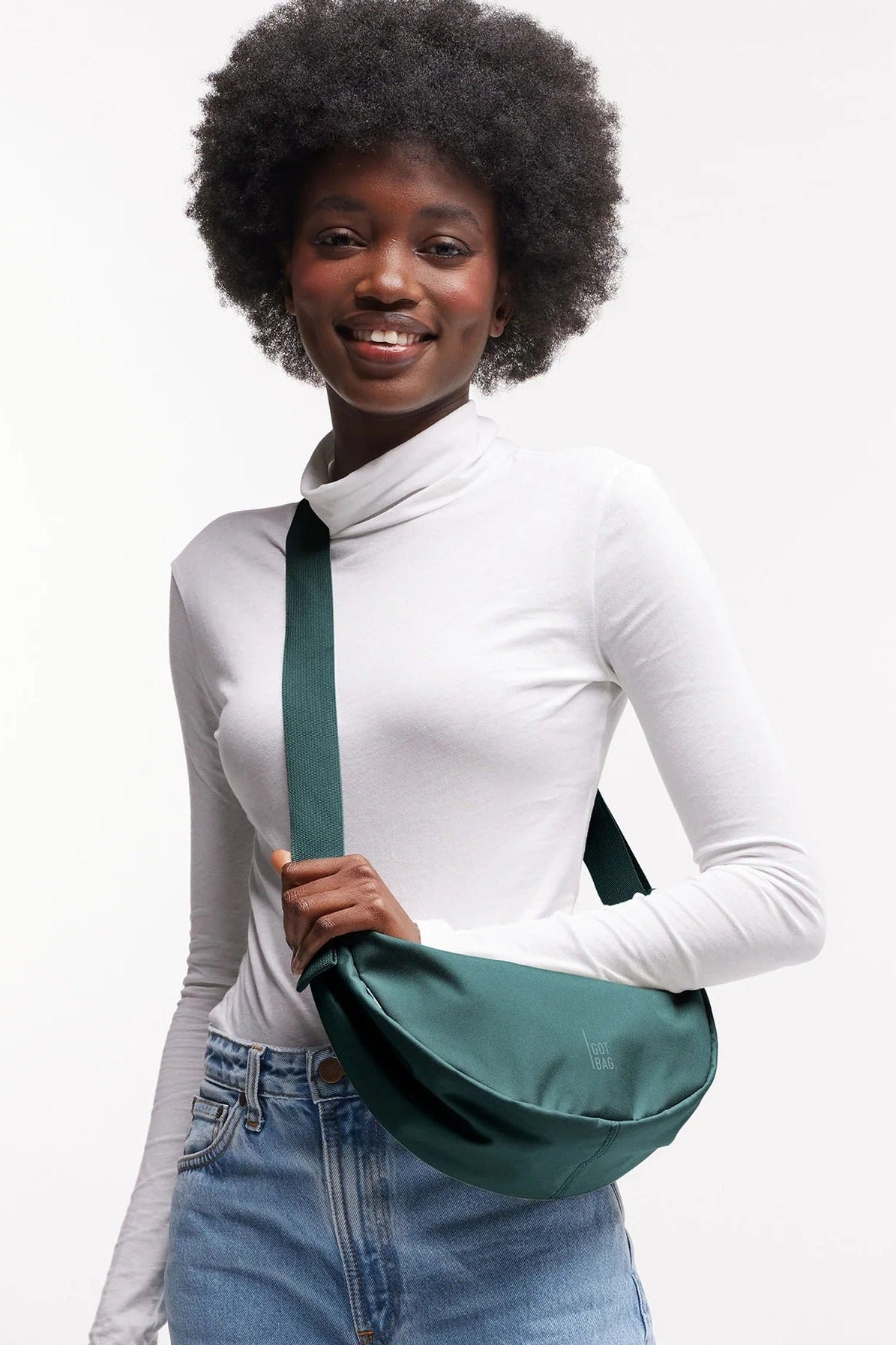 GOT BAG - Moon Bag Small Monochrome - Sea Teal - BACKYARD