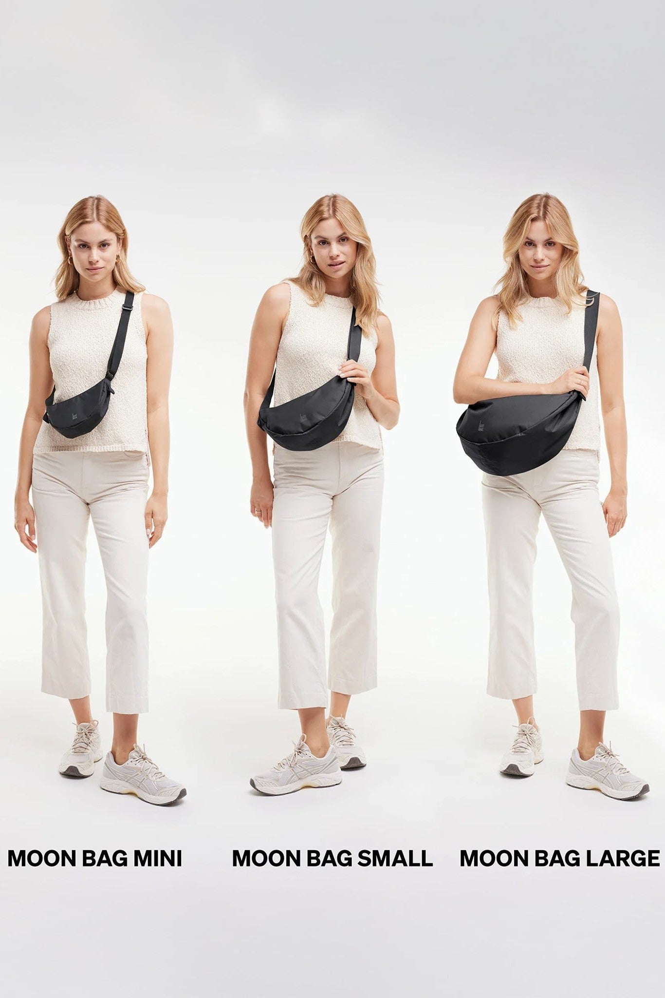 GOT BAG - Moon Bag Small - Oyster - BACKYARD