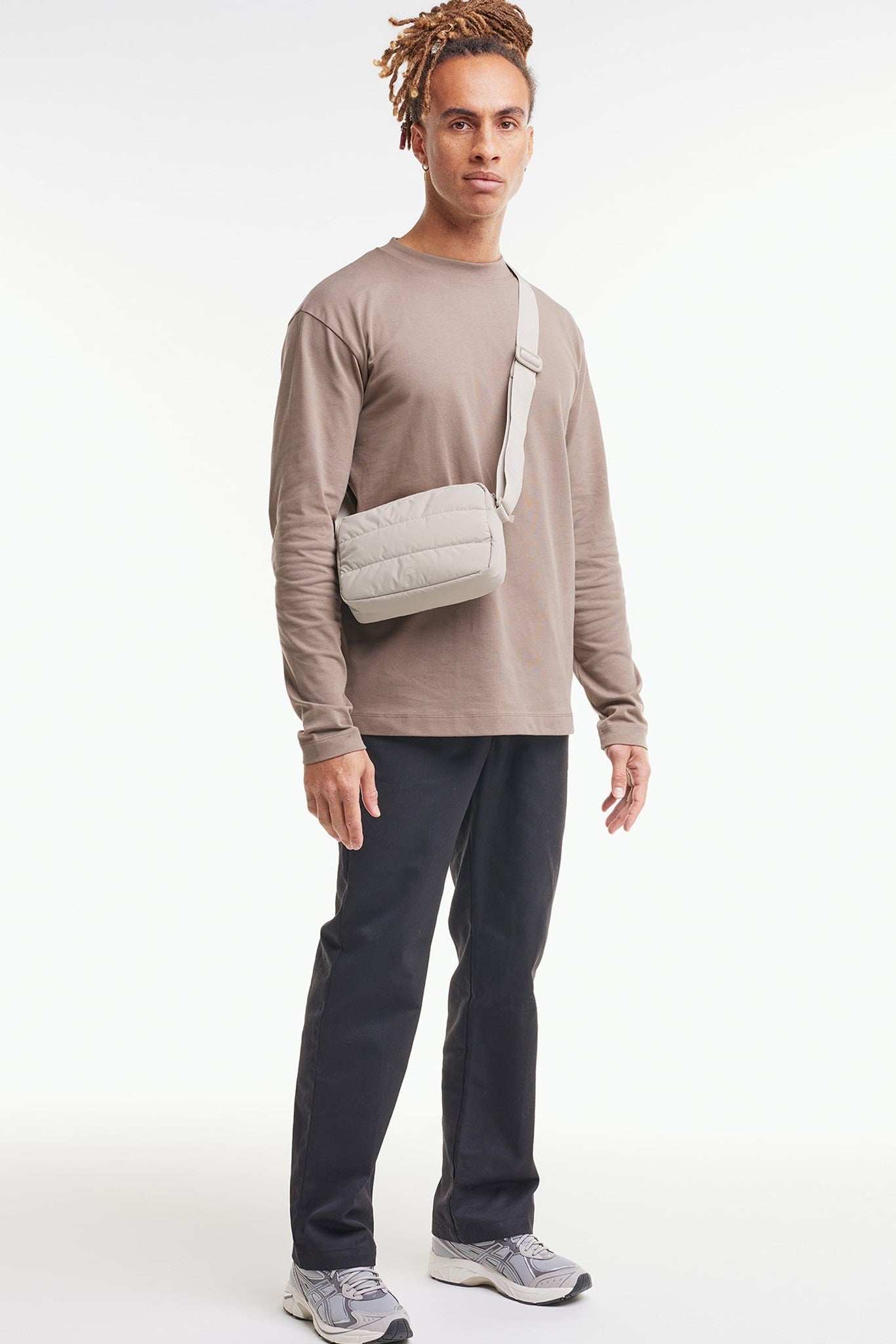 GOT BAG - Puffer Crossbody Bag - Scallop Monochrome - BACKYARD