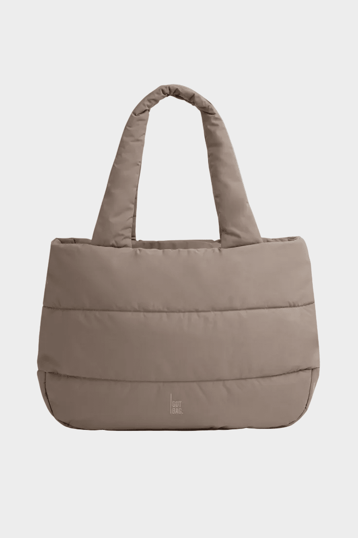 GOT BAG-Puffer Horizon Tote Bag-Oyster-BACKYARD