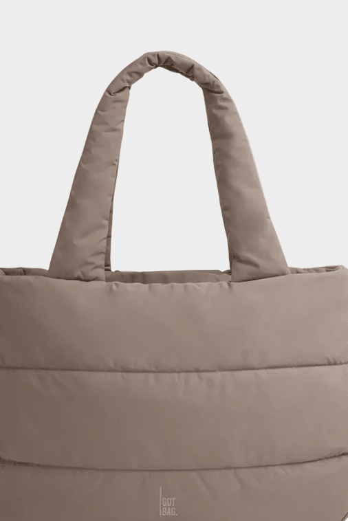 GOT BAG-Puffer Horizon Tote Bag-Oyster-BACKYARD