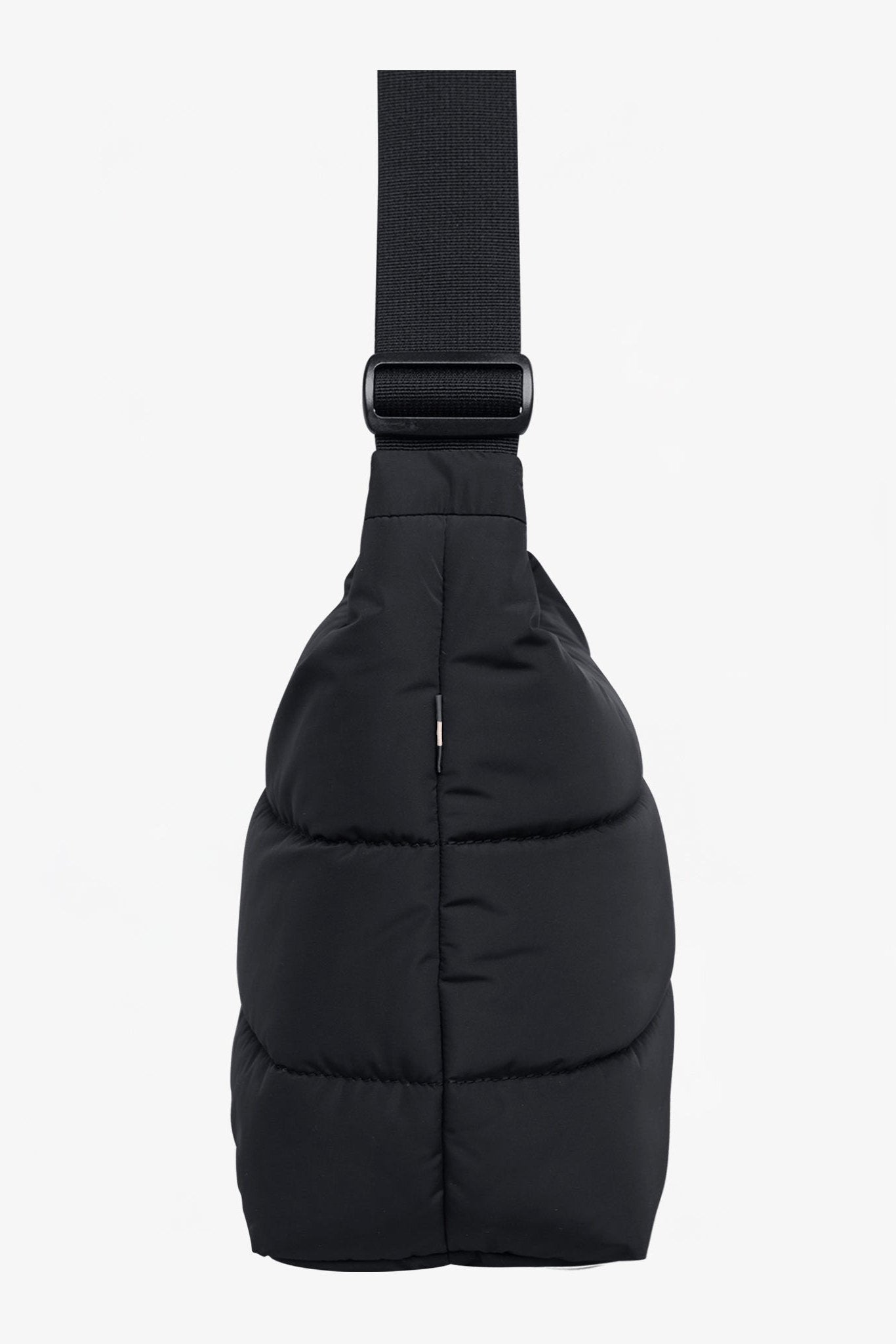 GOT BAG - Puffer Square Bag Large - Black Monochrome - BACKYARD