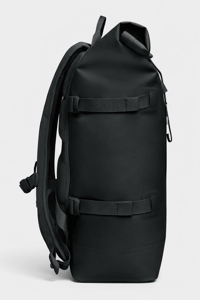 GOT BAG - Rolltop 2.0 Monochrome - Black - BACKYARD