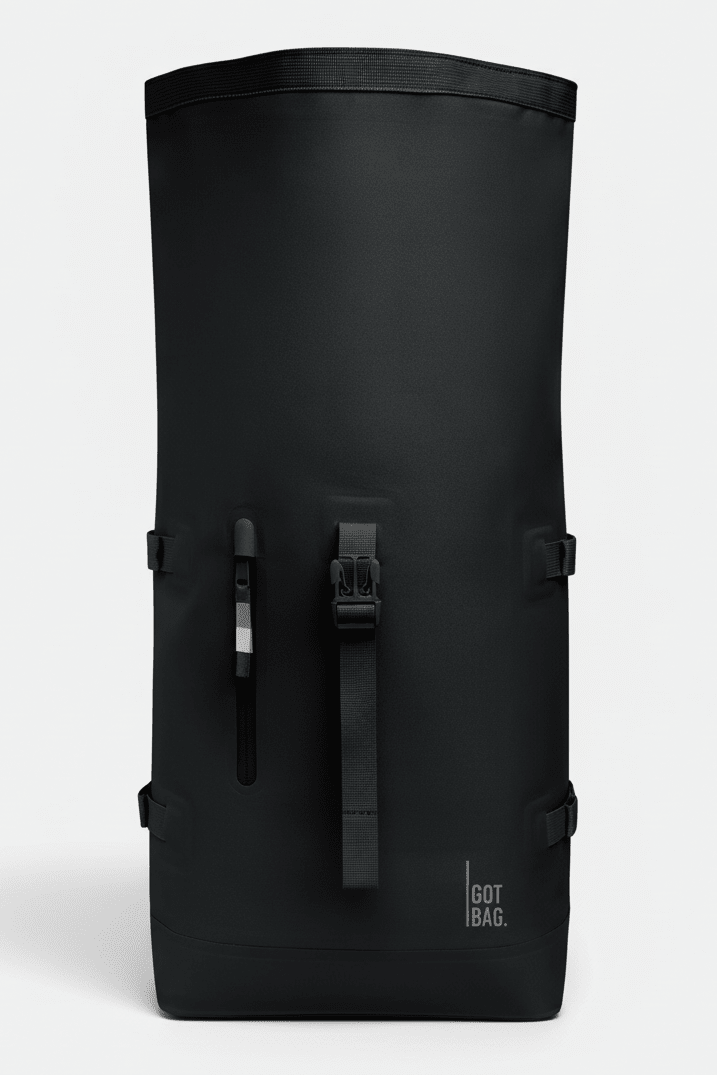 GOT BAG - Rolltop 2.0 Monochrome - Black - BACKYARD