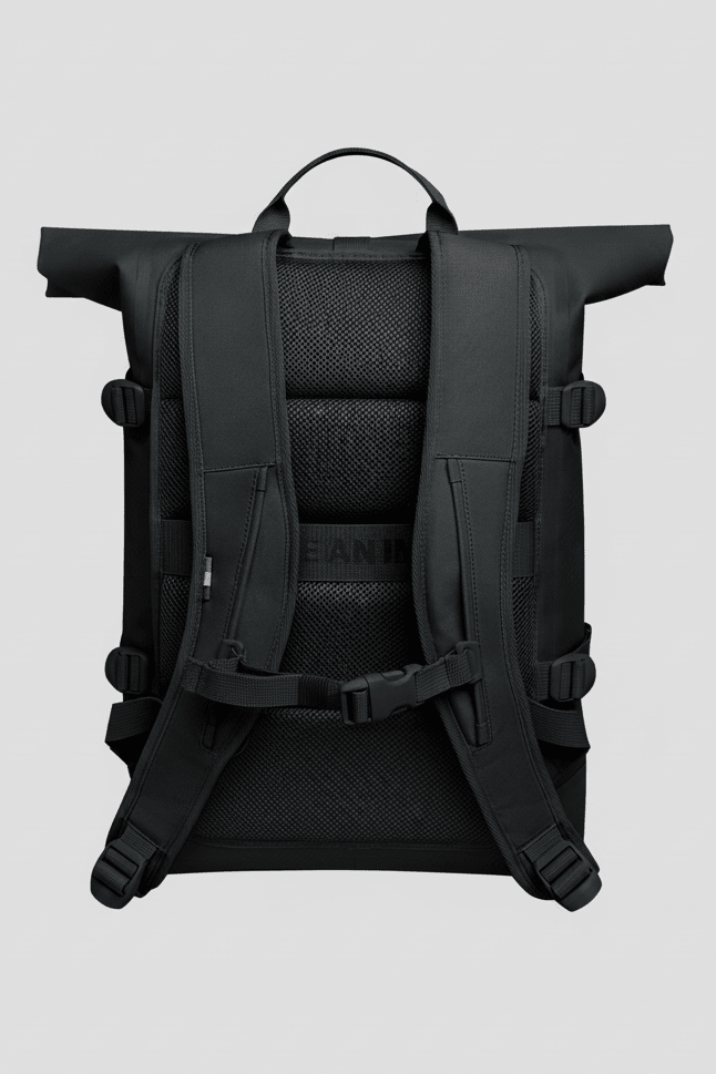 GOT BAG - Rolltop 2.0 Monochrome - Black - BACKYARD
