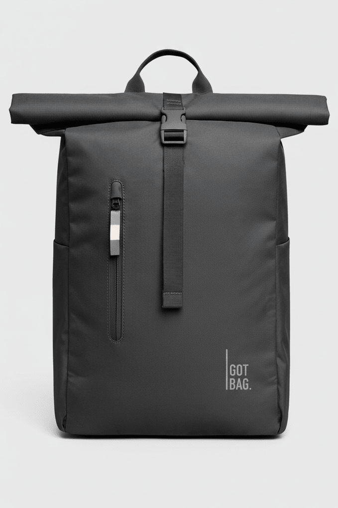 GOT BAG - Rolltop Easy Monochrome - Shark - BACKYARD