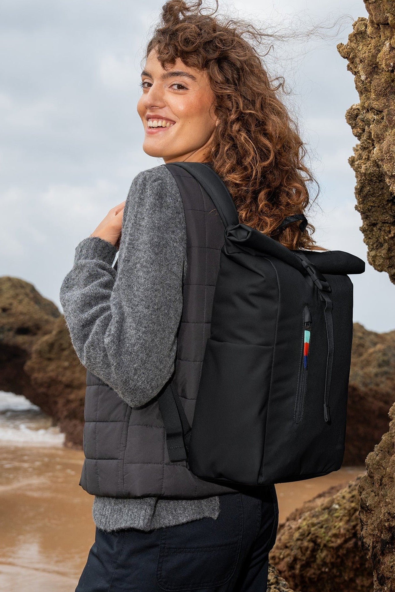 GOT BAG - Rolltop Easy Small - Black - BACKYARD