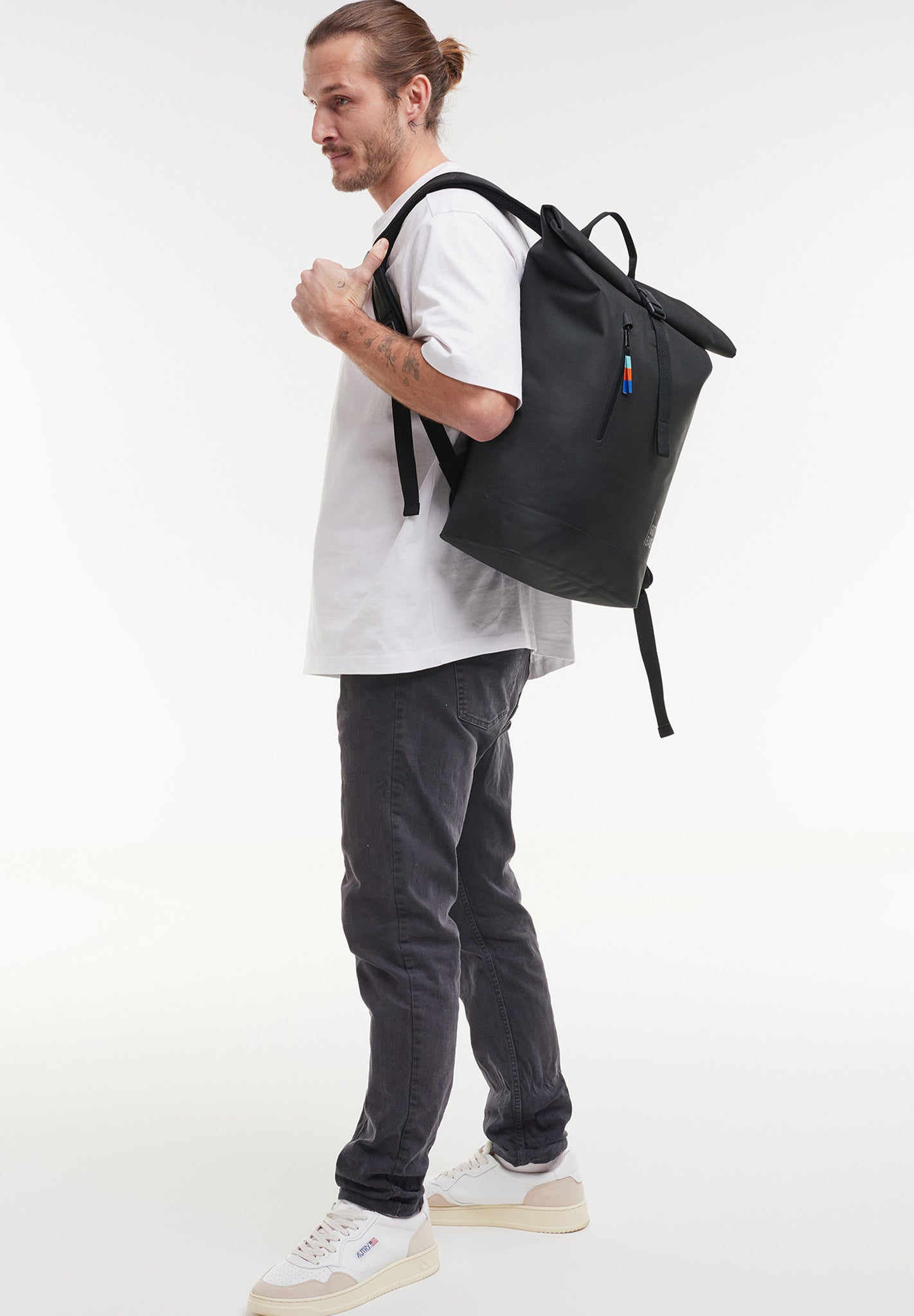 GOT BAG - Rolltop Lite 2.0 - Black - BACKYARD