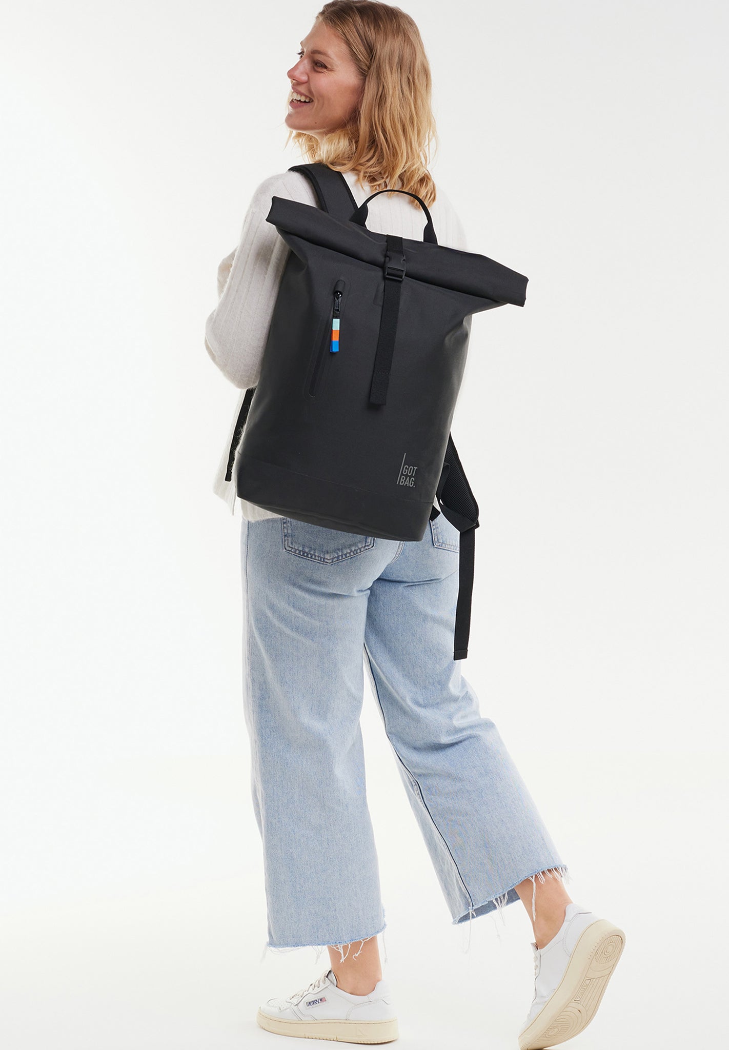 GOT BAG - Rolltop Lite 2.0 - Black - BACKYARD