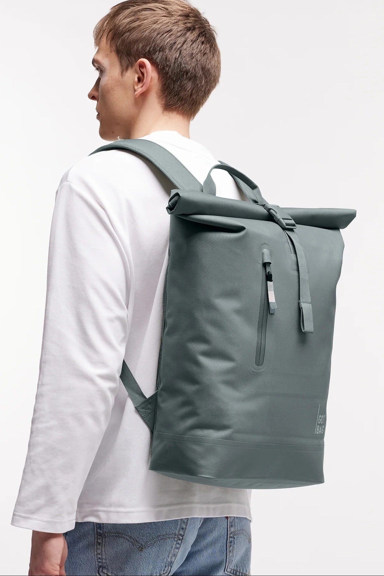 GOT BAG - Rolltop Lite 2.0 Monochrome - Basalt - BACKYARD