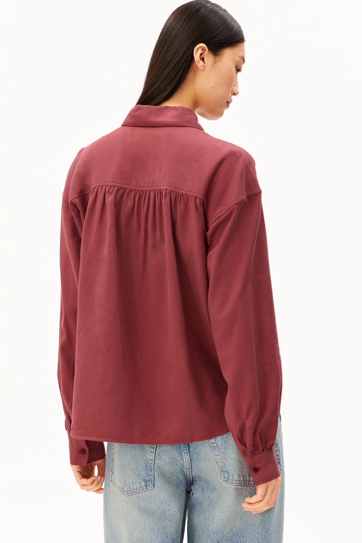 Efinaraa Flanell Blouse