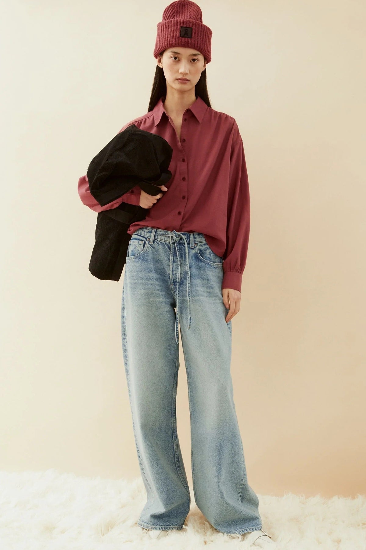 Efinaraa Flanell Blouse