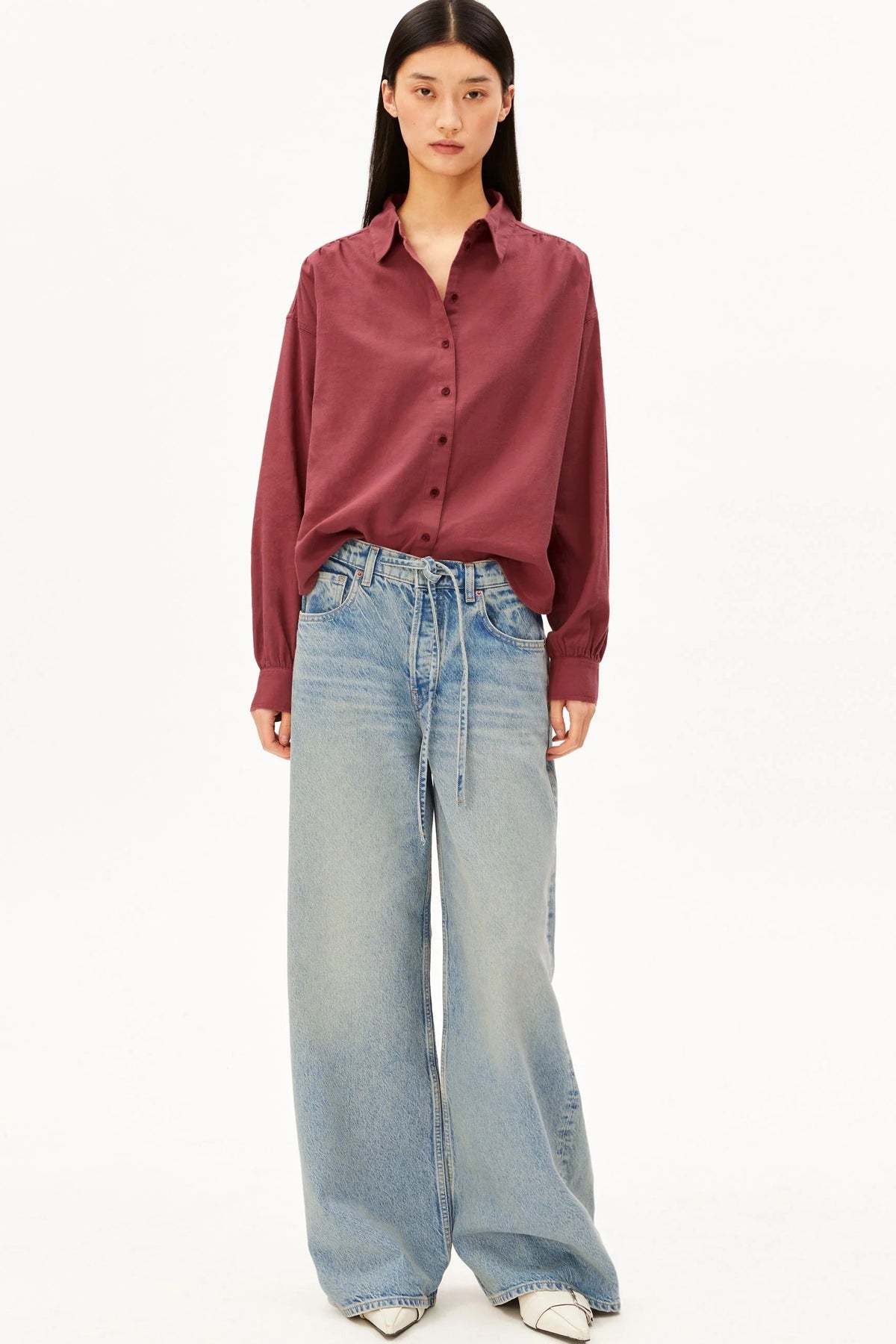 Efinaraa Flanell Blouse