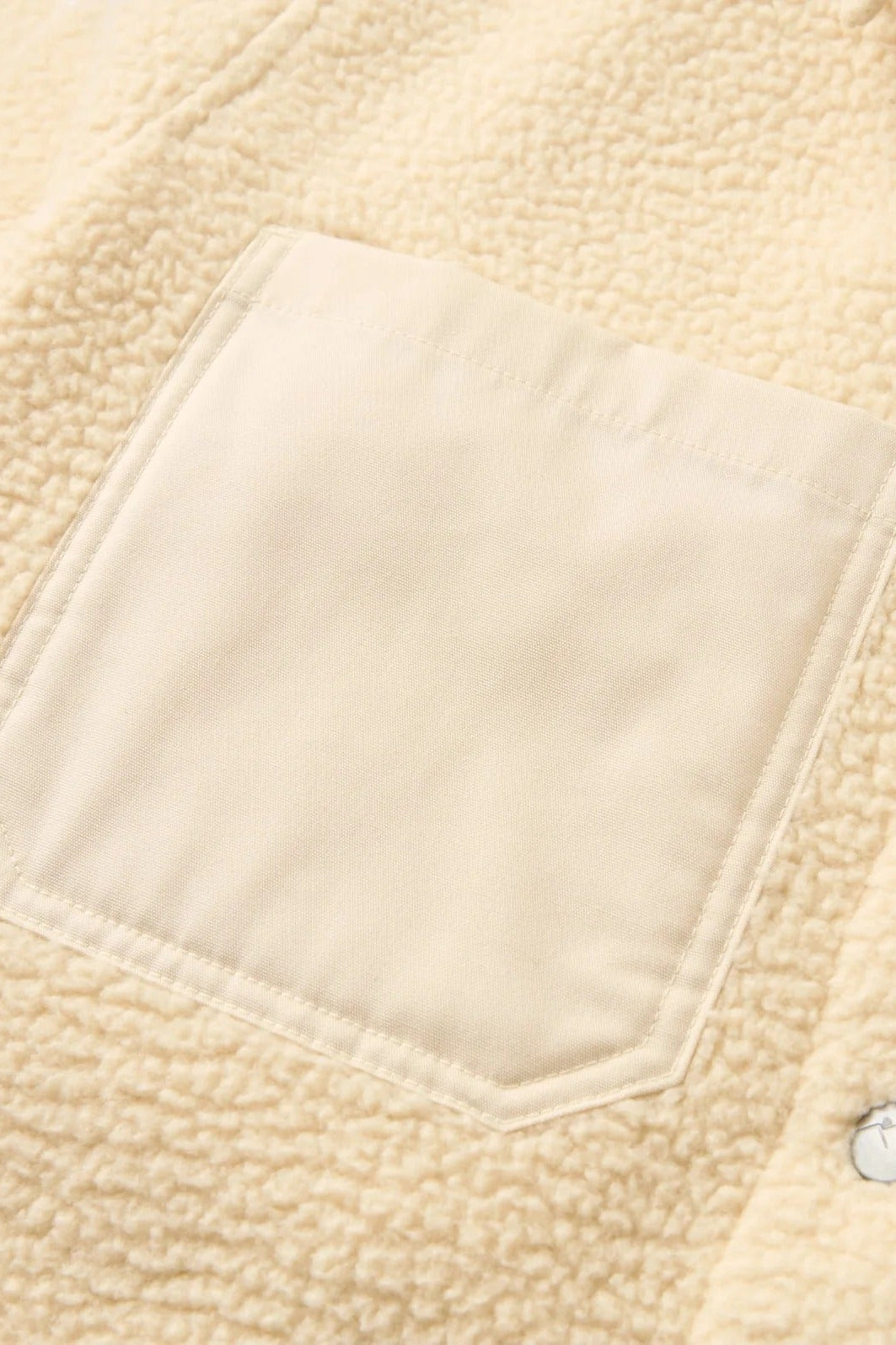 Rappel Recycled Sherpa Oversized Shirt 2.0