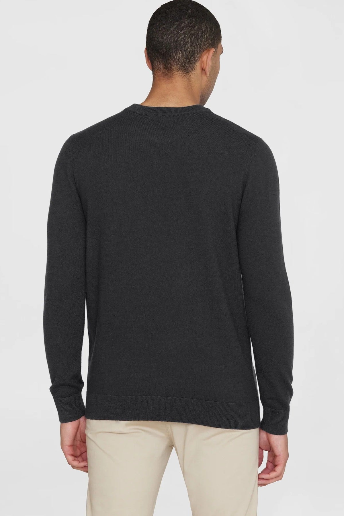 Regular Merino Knit Crew Neck