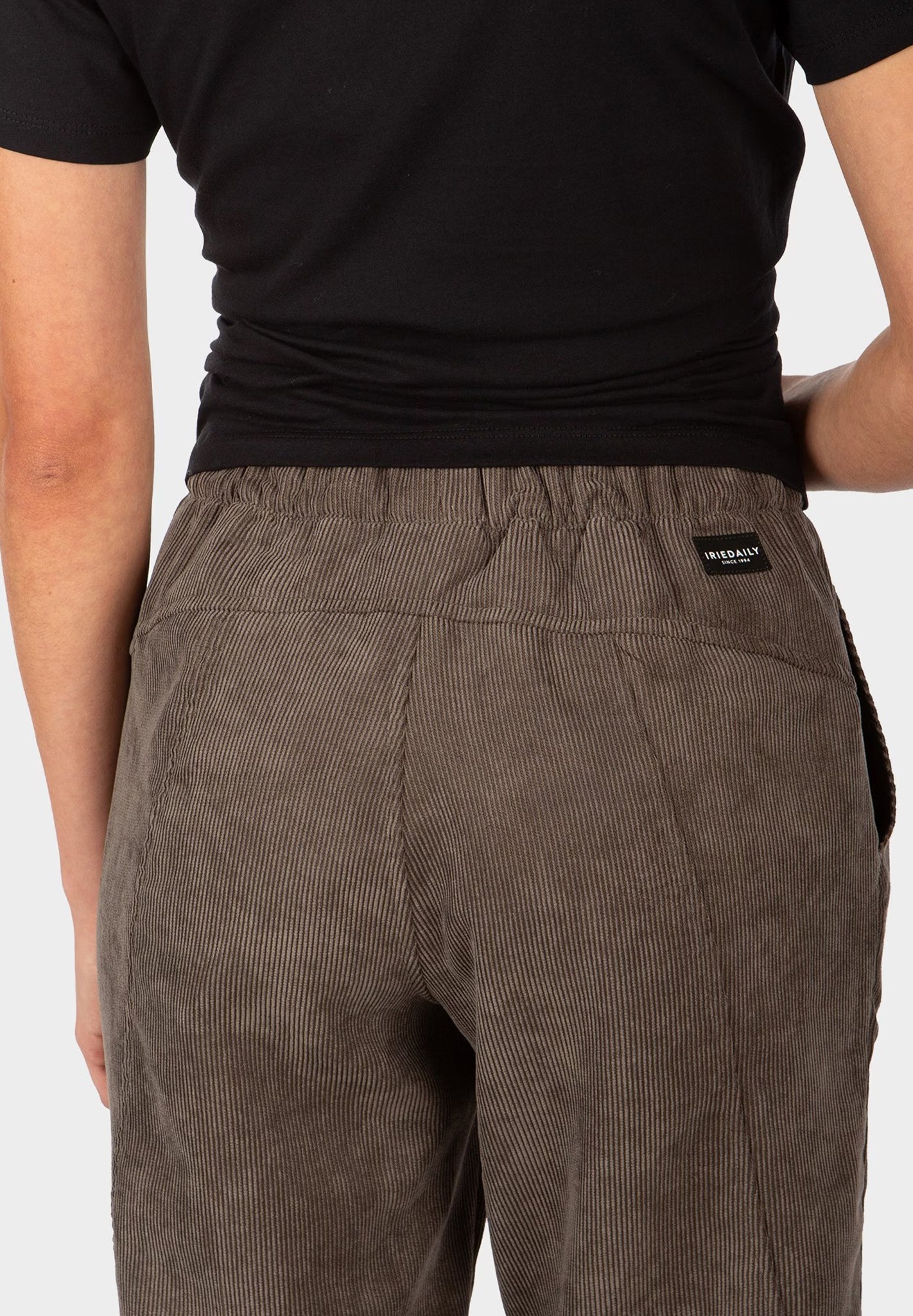 IRIEDAILY - Civic Cord Pant - Charcoal - BACKYARD