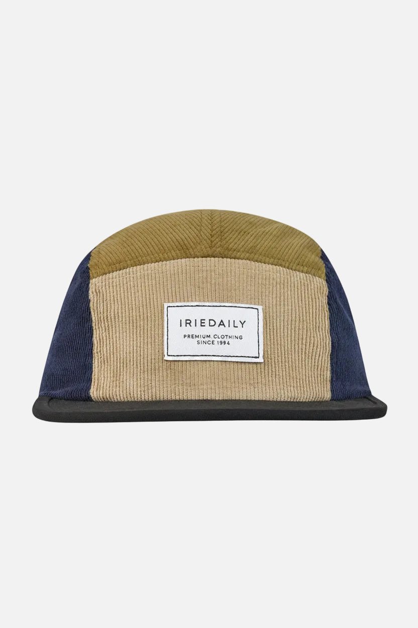IRIEDAILY-Corvin 5 Panel Cap-Olive Navy-BACKYARD