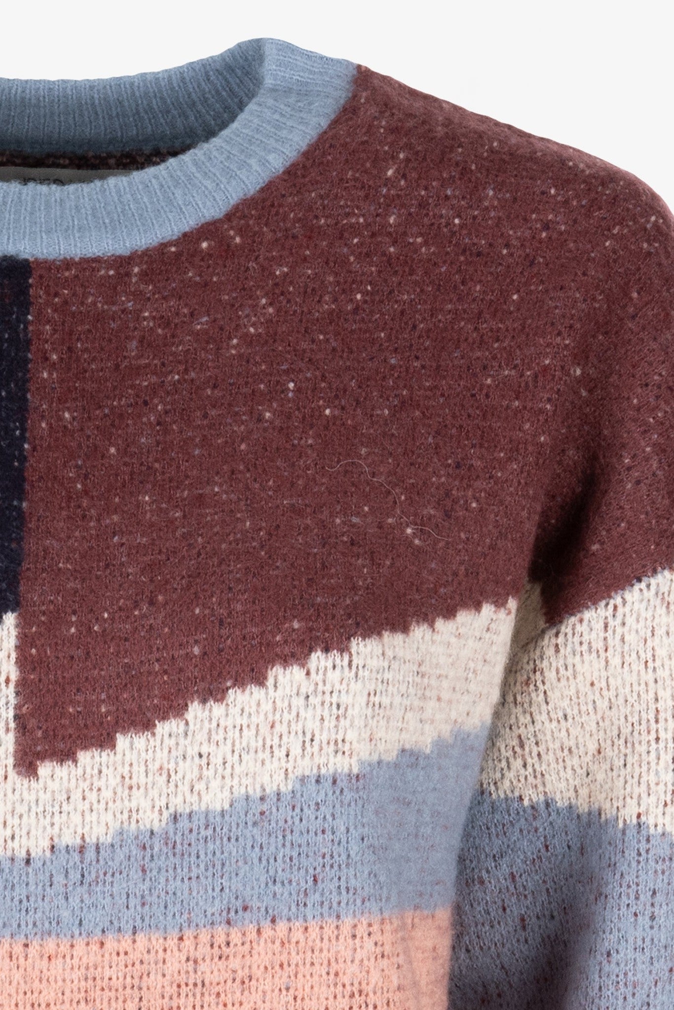 IRIEDAILY - Fady Knit - Navy Red - BACKYARD