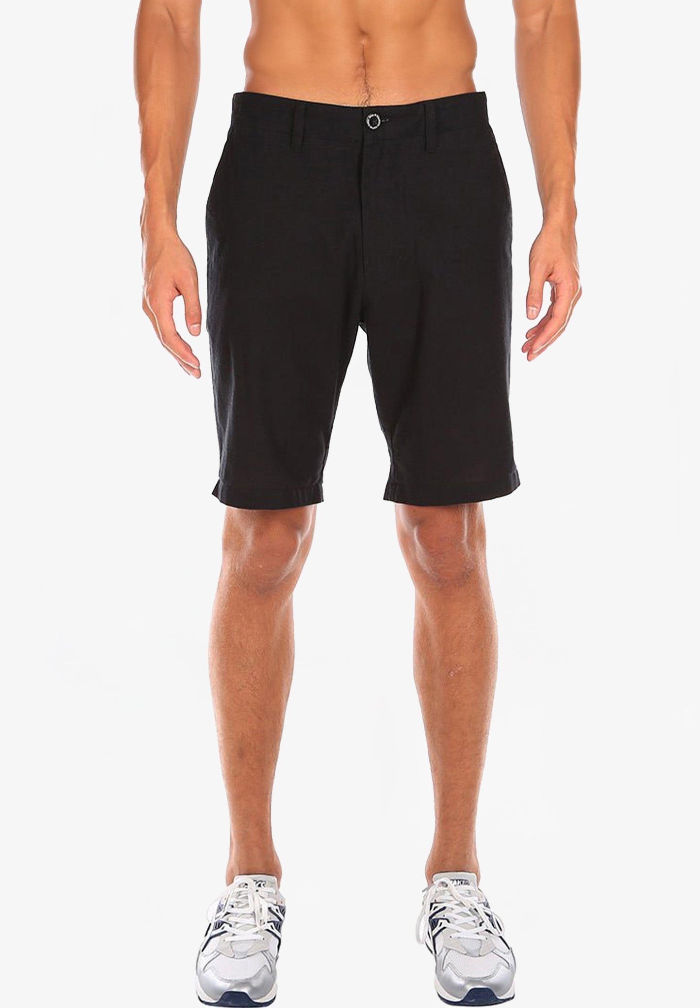 IRIEDAILY - Golfer Chambray Short - Uni Black - BACKYARD