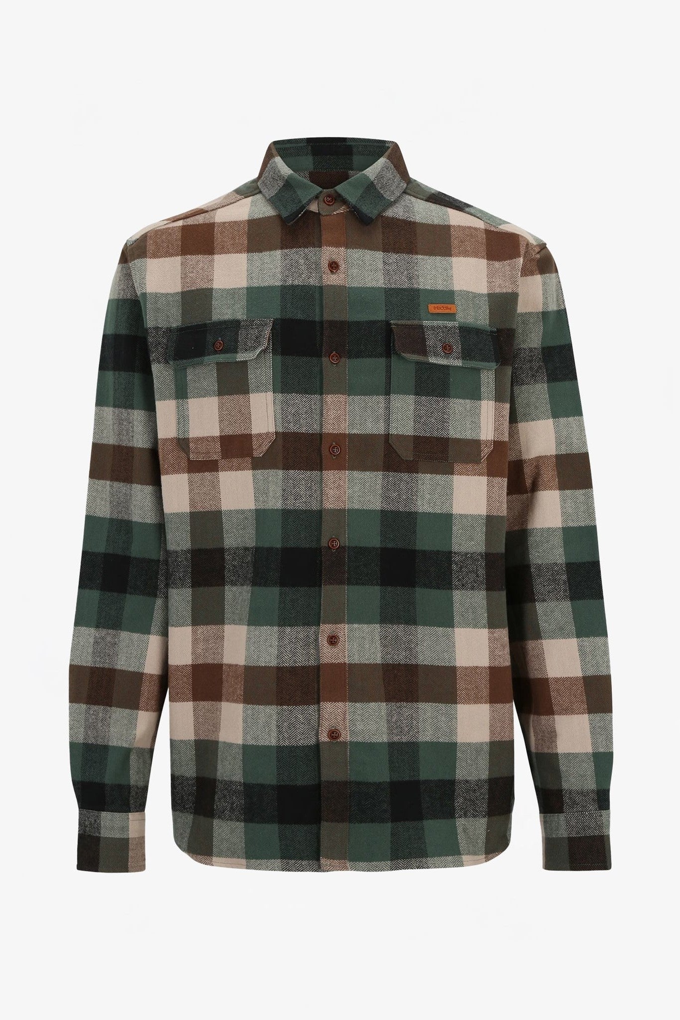 IRIEDAILY - Lumber Fella Shirt - Jungle Green - BACKYARD