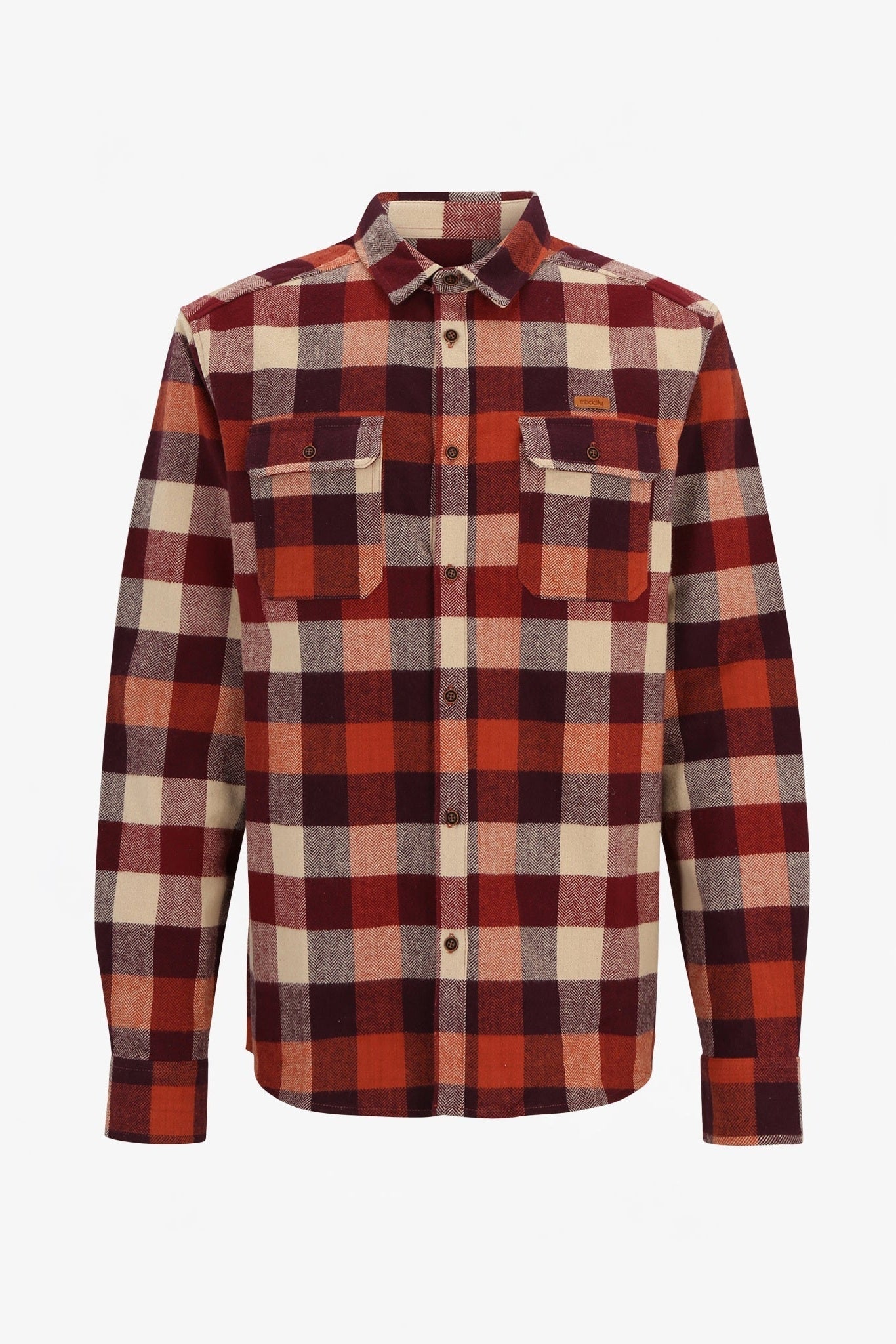 IRIEDAILY - Lumber Fella Shirt - Wine - BACKYARD