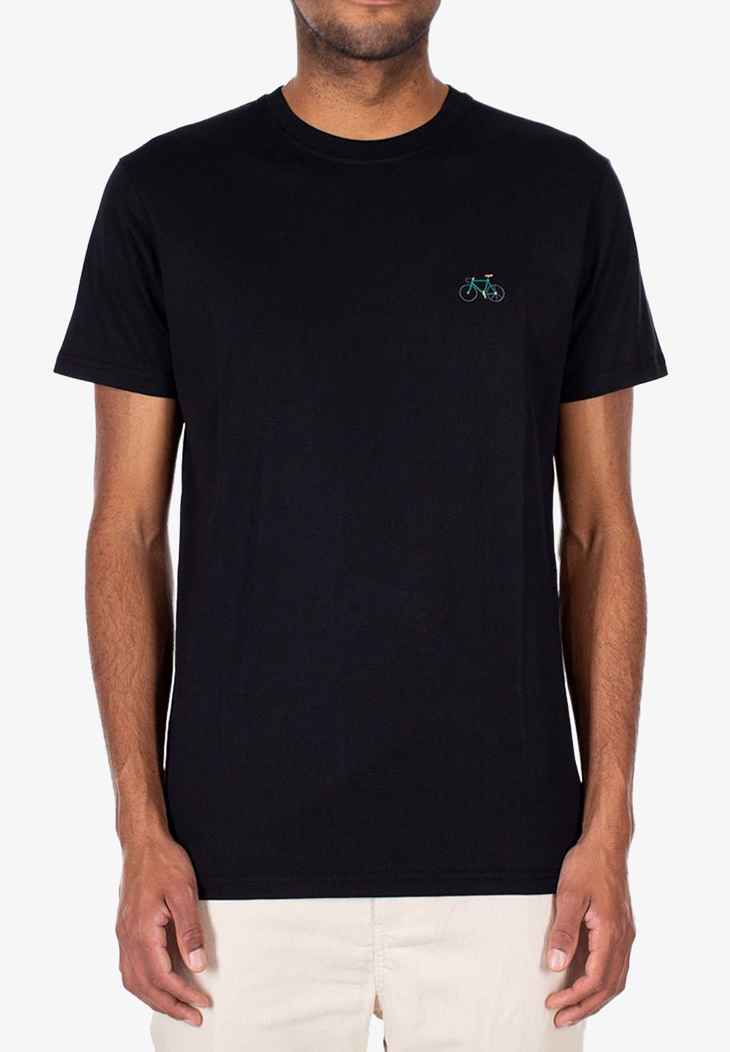 IRIEDAILY - Peaceride Emb Tee - Black - BACKYARD
