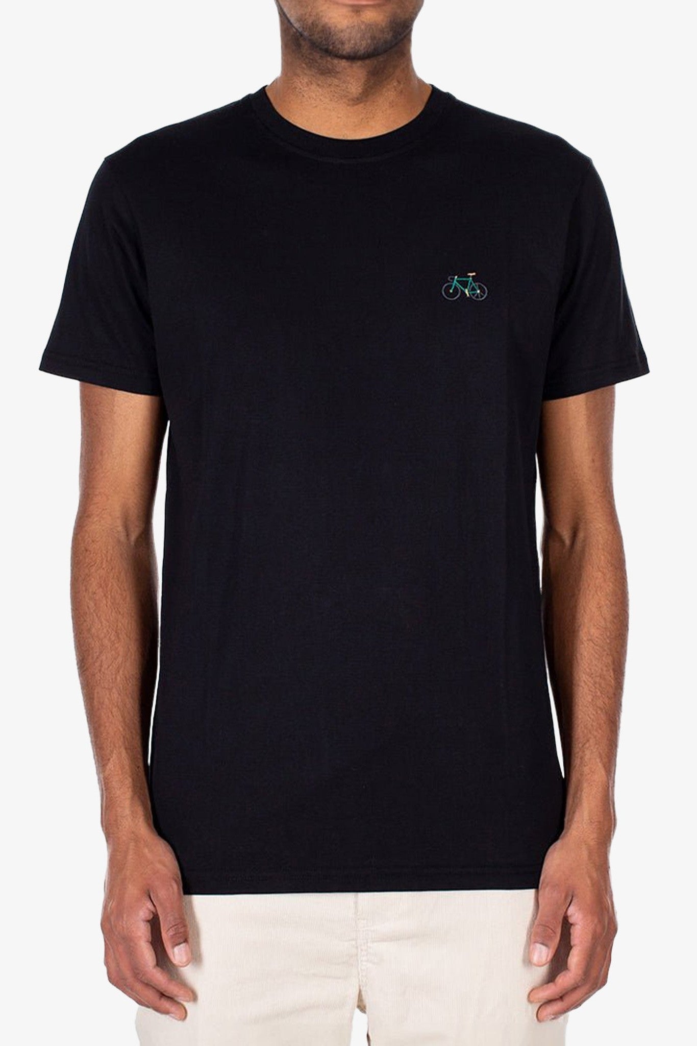 IRIEDAILY - Peaceride Emb Tee - Black - BACKYARD