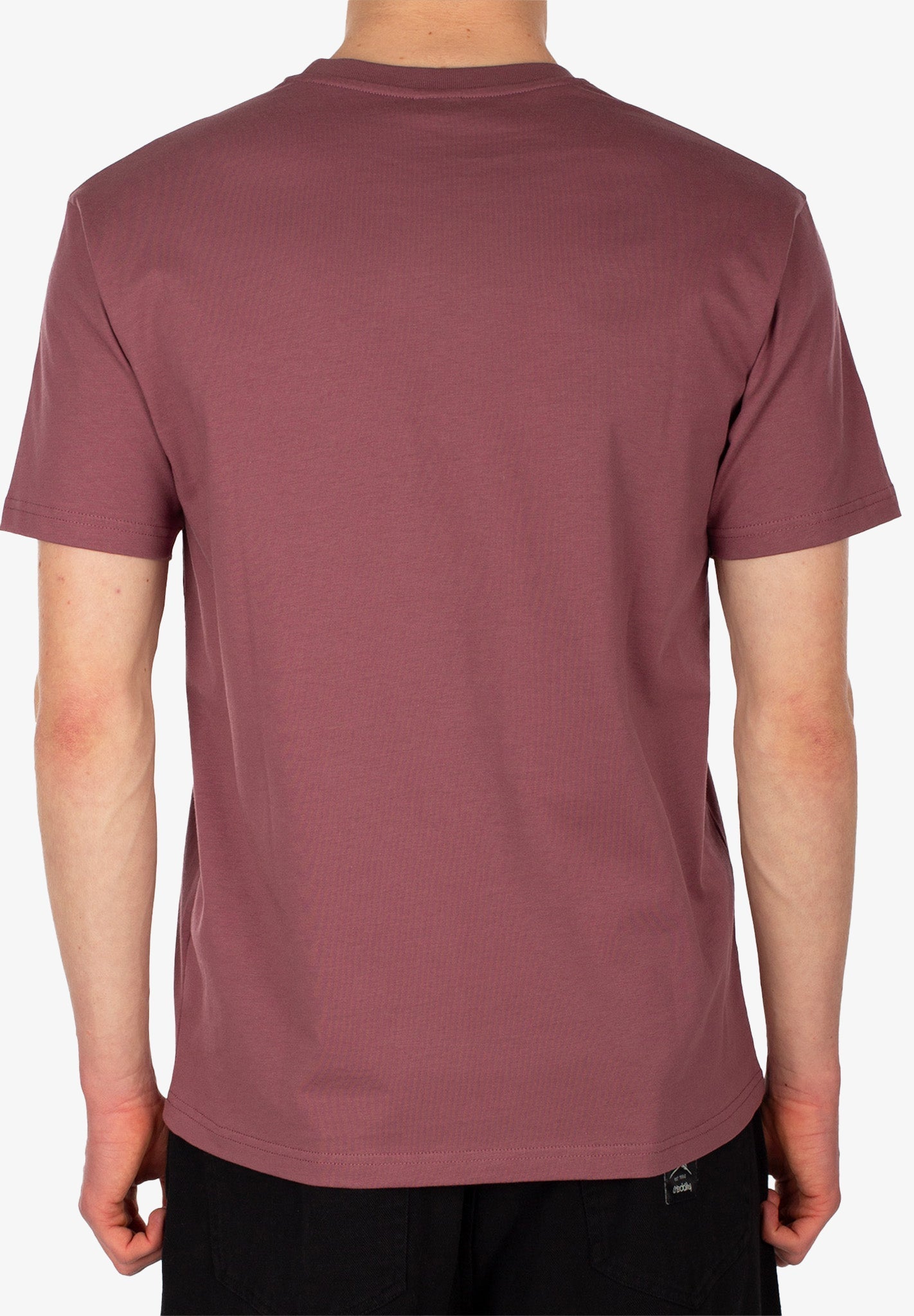 IRIEDAILY - Peaceride Emb Tee - Plum - BACKYARD