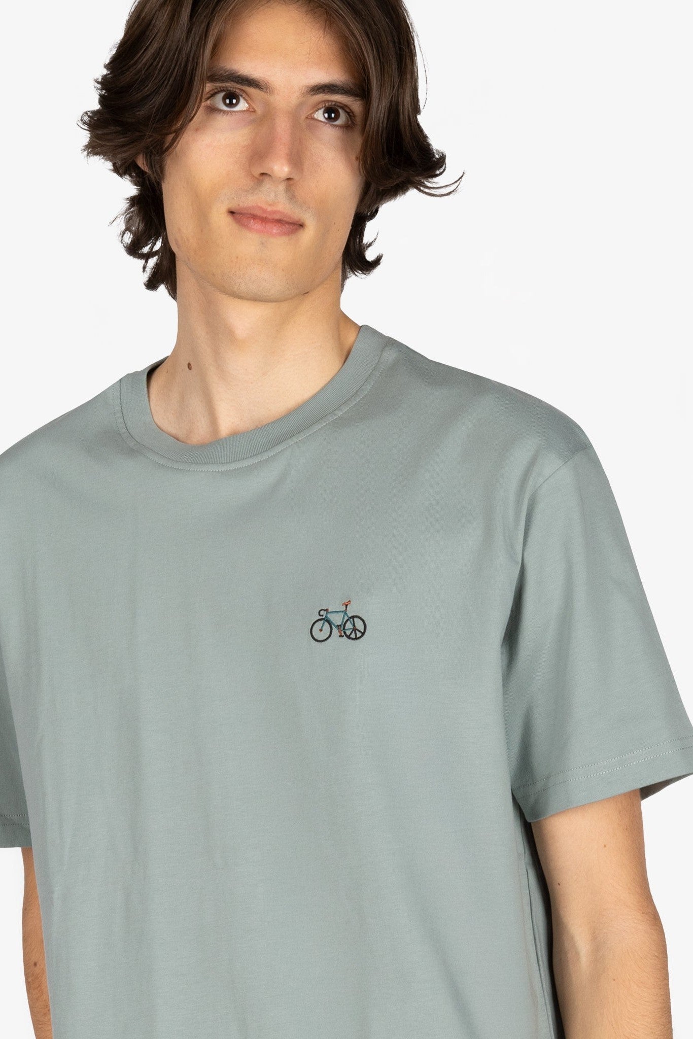 IRIEDAILY - Peaceride Emb Tee - Dark Slate - BACKYARD