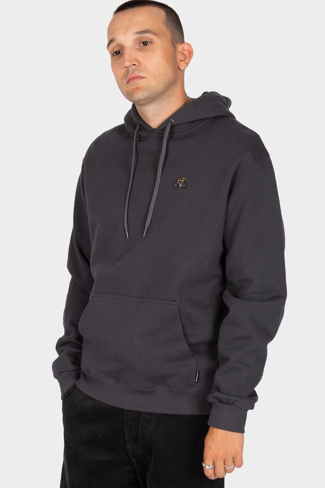 IRIEDAILY-Peaceride Hoodie-Coal-BACKYARD