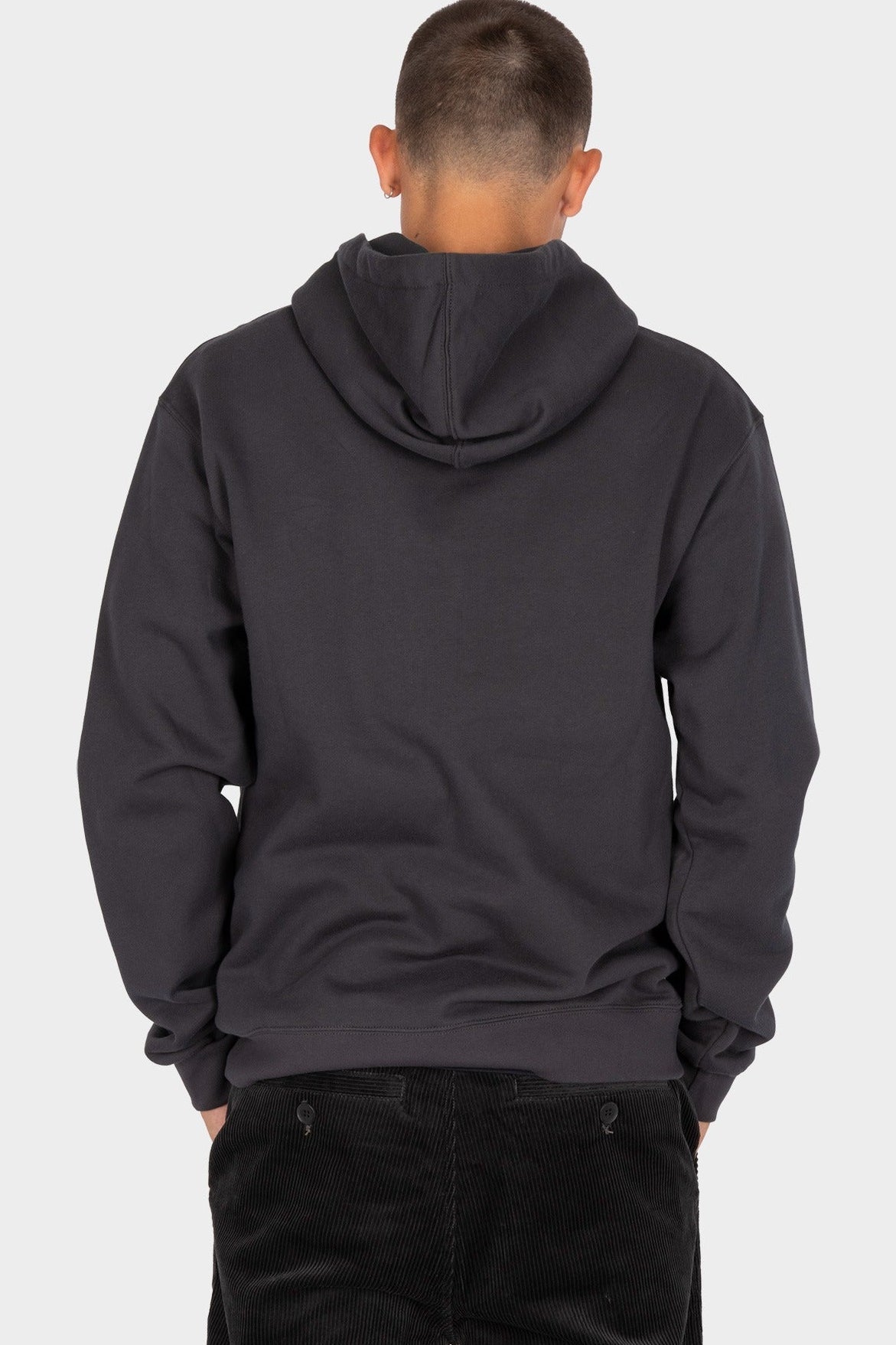 IRIEDAILY-Peaceride Hoodie-Coal-BACKYARD