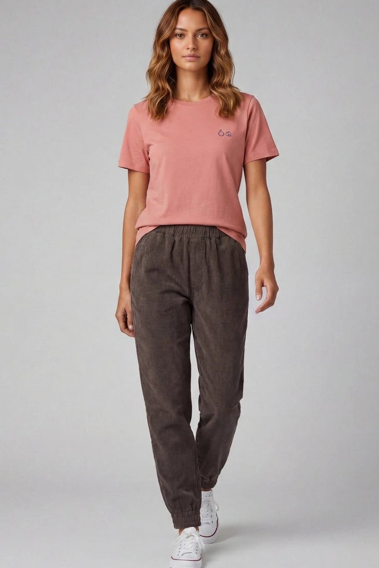 IRIEDAILY - Peacy Ride Tee - Mineral Red - BACKYARD