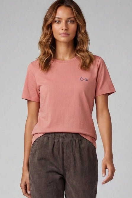 IRIEDAILY - Peacy Ride Tee - Mineral Red - BACKYARD