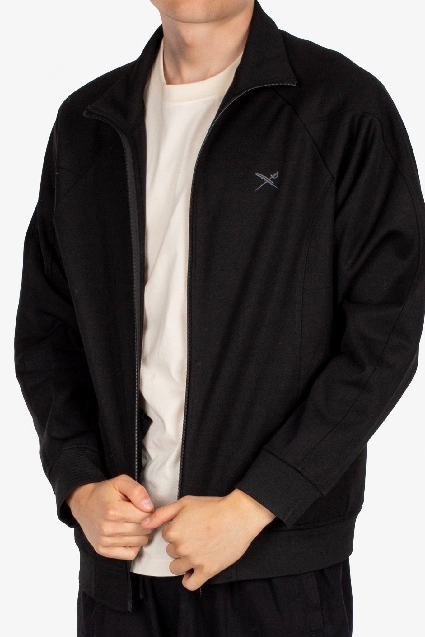 IRIEDAILY - Peppe Track Jacket - Black - BACKYARD