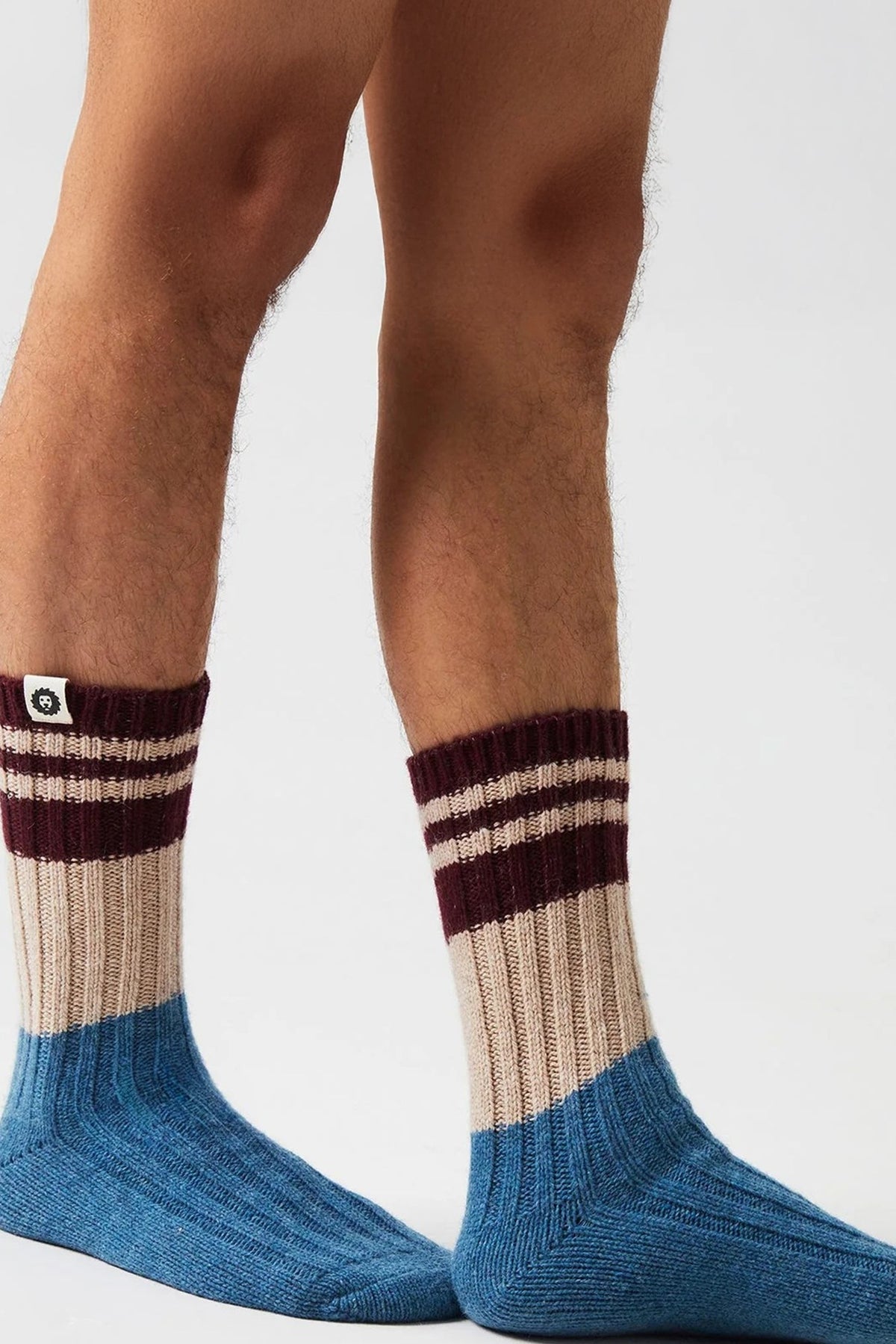 JIMMY LION - Premium Winter Rec - Beige Dark Red - BACKYARD